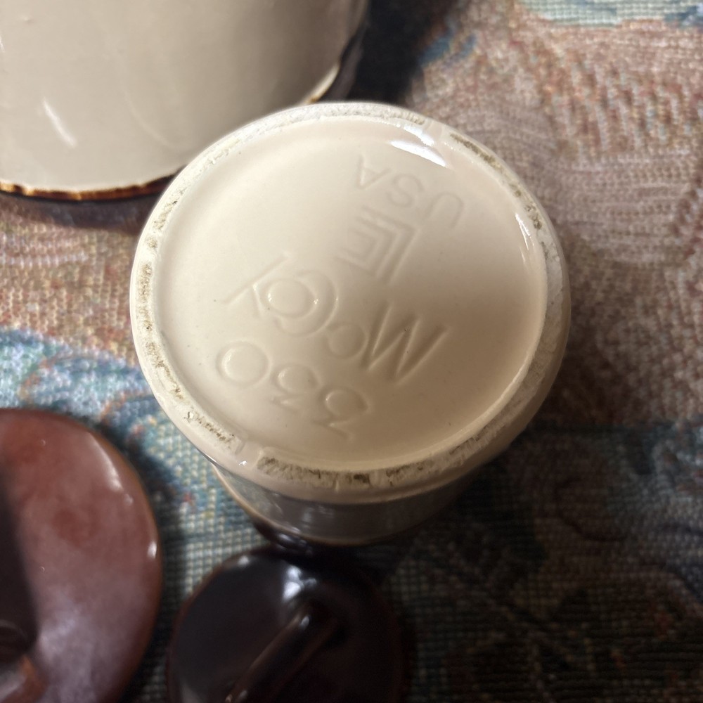 McCoy Vintage Pottery Brown