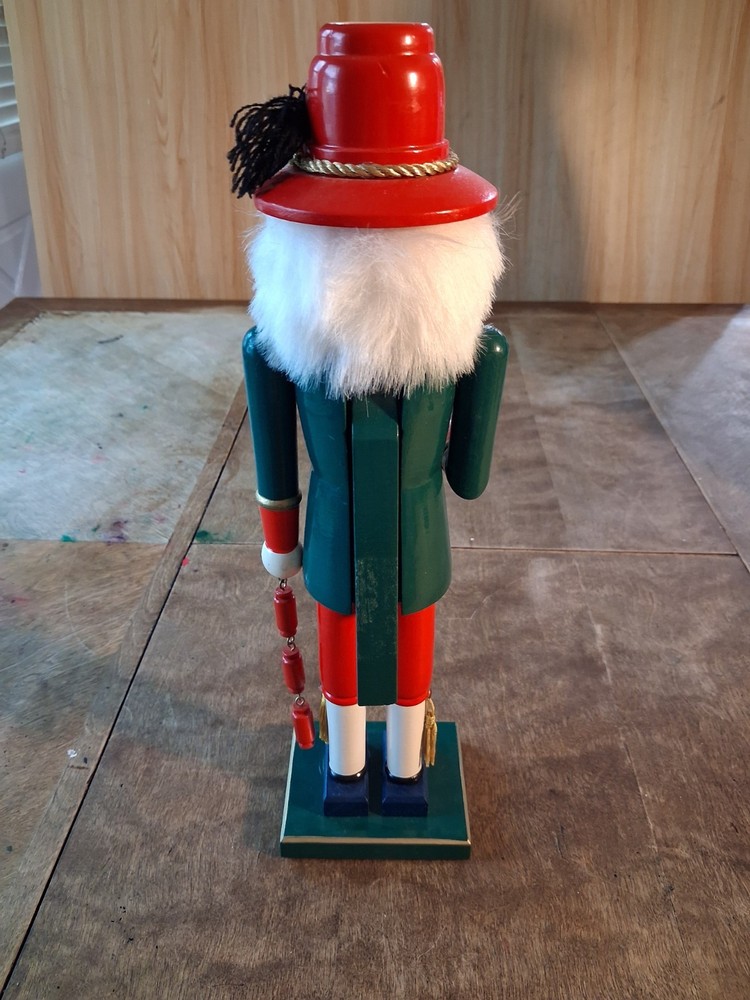Nutcracker, German Style Wooden Christmas Decoration