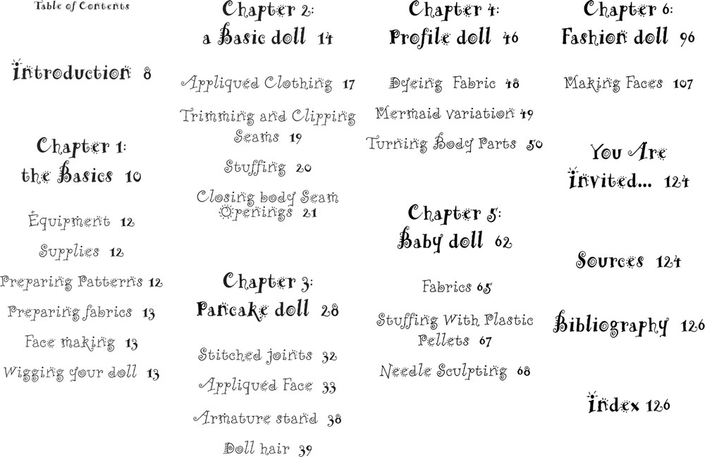 Teach Yourself Cloth Doll Making Sewing Techniques & Patterns