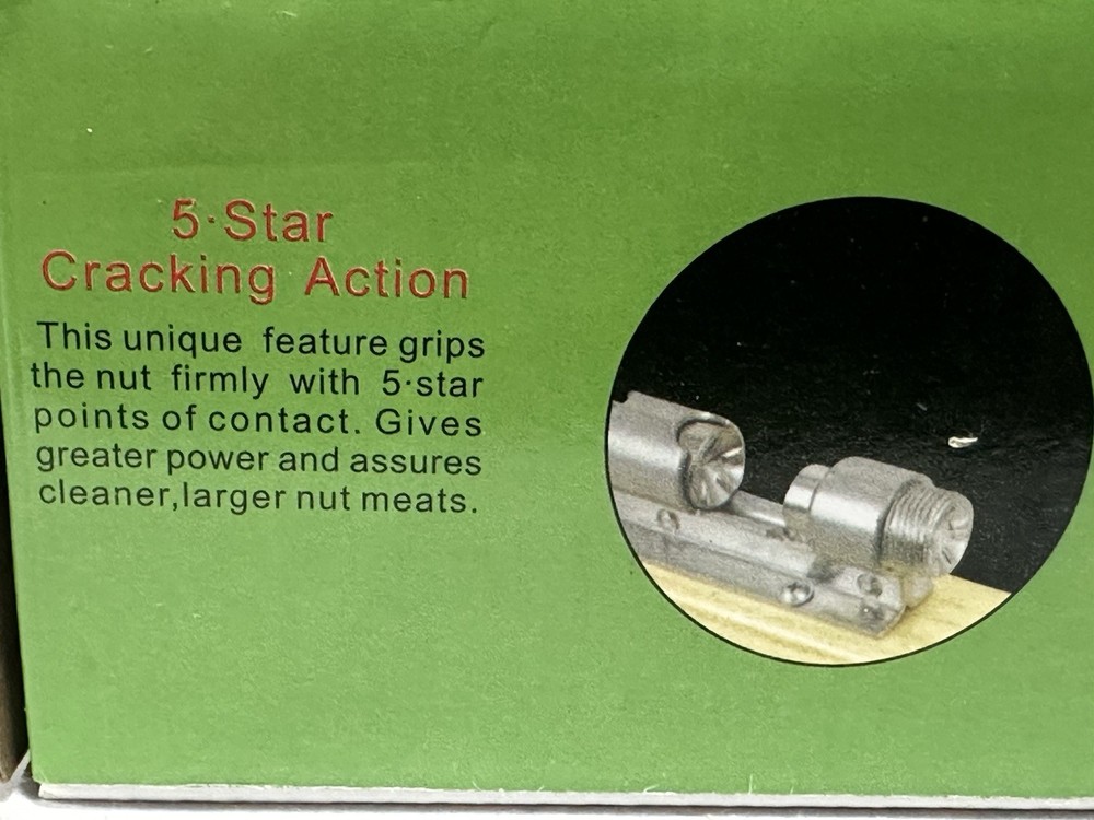 Nutcrackers for Nuts, Pecans, Heavy Duty Nut Cracking Tools -New In Box