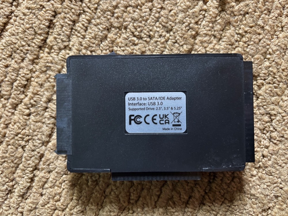 USB 3.0 SATA & IDE Hard Drive Converter