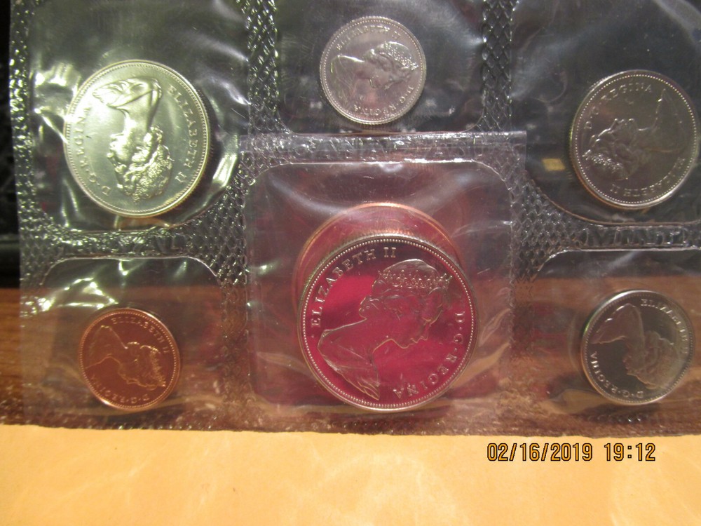 1970 Canadien Proof Like Set +++++ (6)