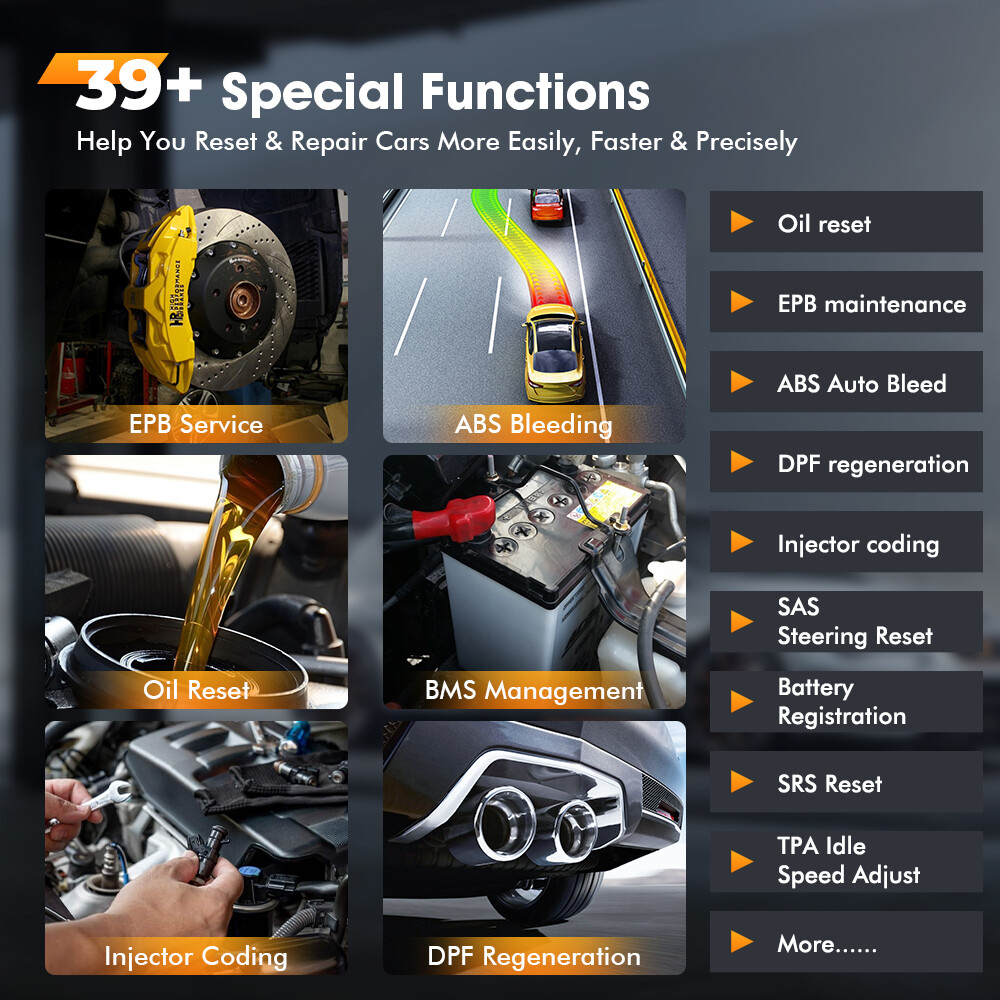 FOXWELL NT809 BT Bidirectional All System Car OBD2 Scanner Diagnostic Scan Tool