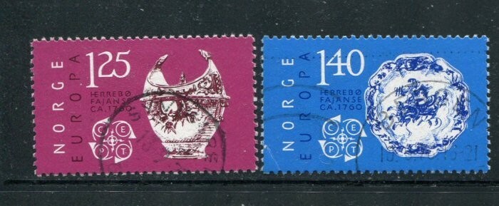 Norway #675-6 Used