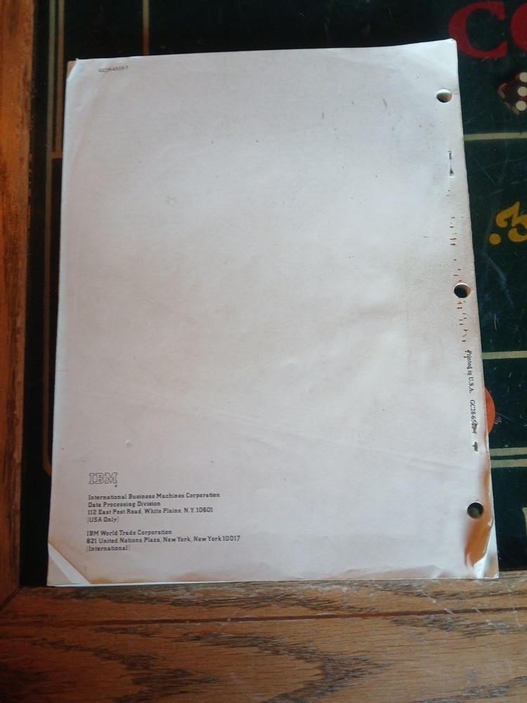 1968 IBM System 360 Reference Library & 1969 Technical Newsletter