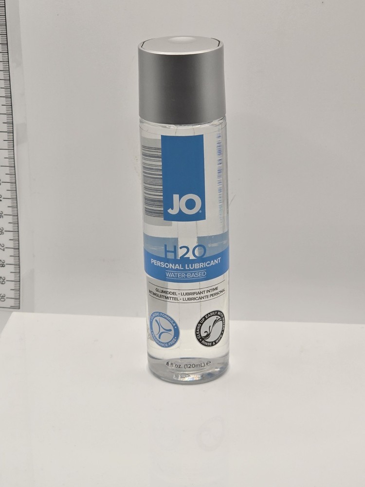 Sealed System Jo H2O 4oz Original Water Based PREMIUM Personal Lubricant