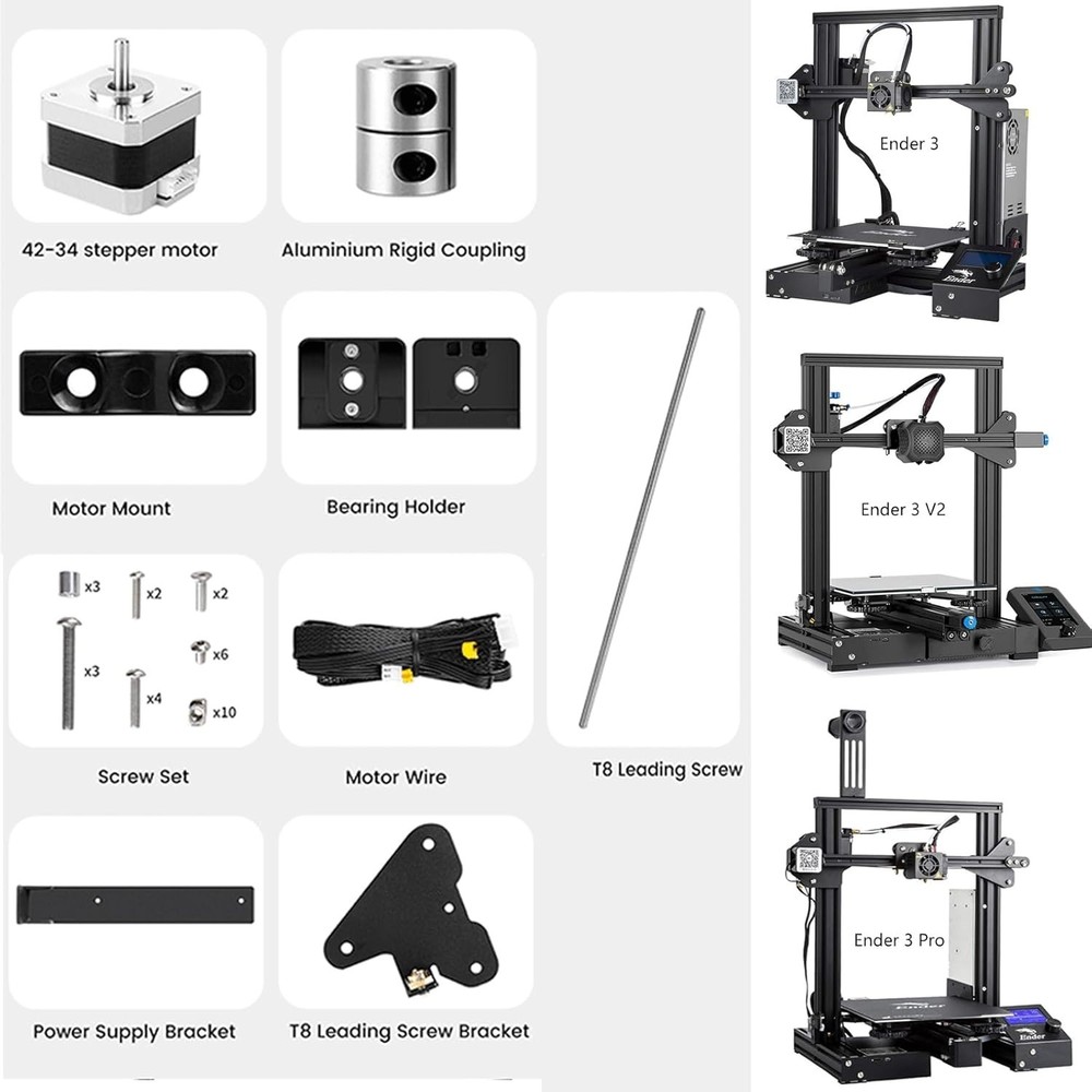 Upgraded Ender 3 Z-Axis Stepper Motor