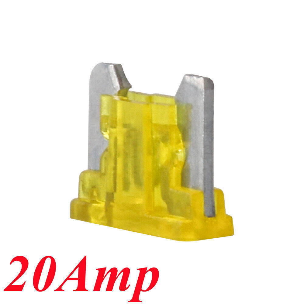 30PCS Kit Mixed Low Profile Mini Car Van Auto 5A-30A Micro Blade Fuse Assorted