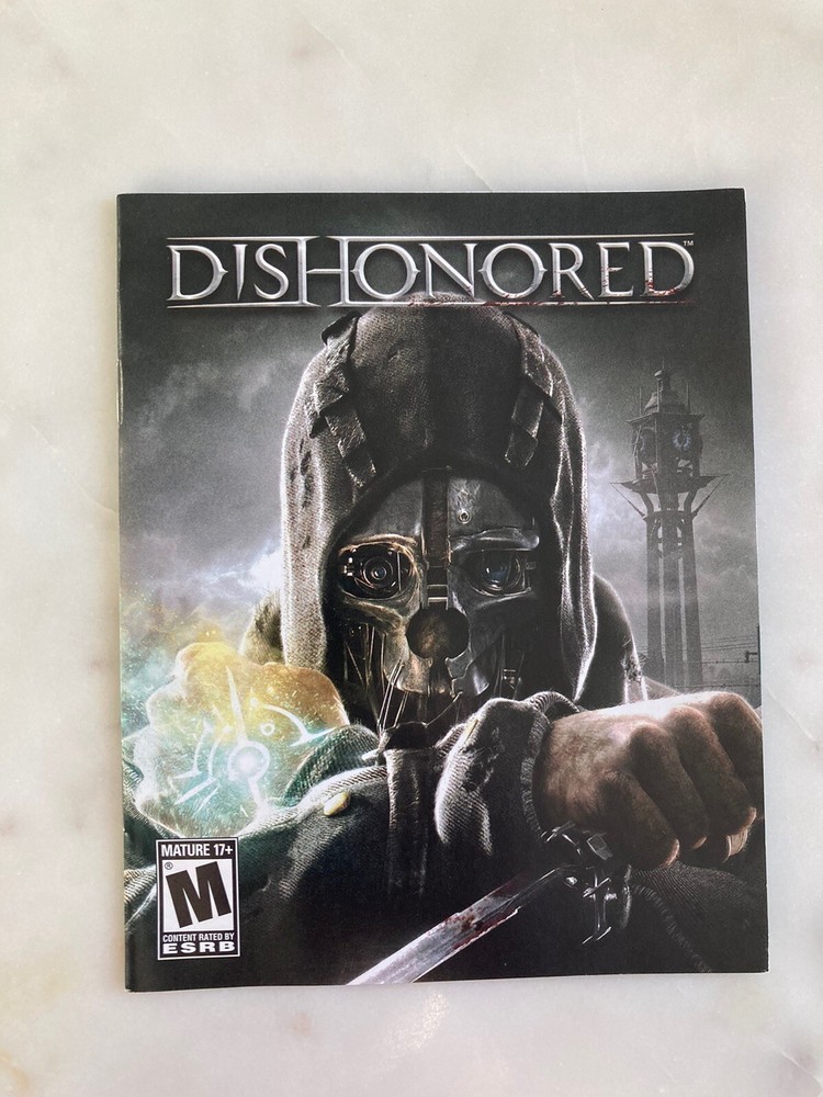 Dishonored  |  PS3  |  Manual Only