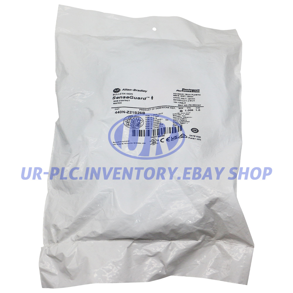 Brand New Allen Bradley 440N-Z21S26B Non Contact Switch, SensaGuard