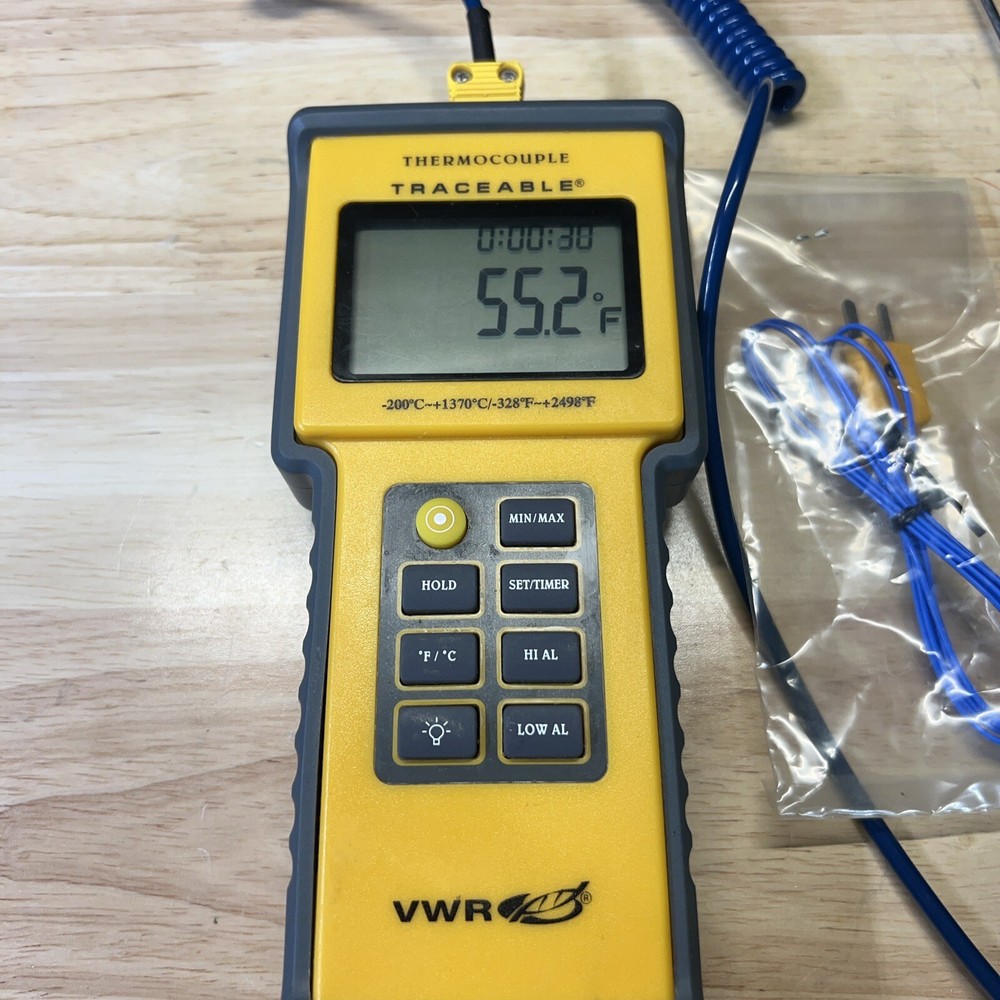 VWR Digital Thermocouple 23609-232-EA C