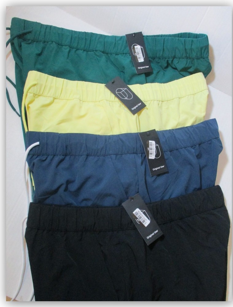 Original Use 6” Inseam Pull On Woven Short Stretch elastic/tie LINER 3 pocket