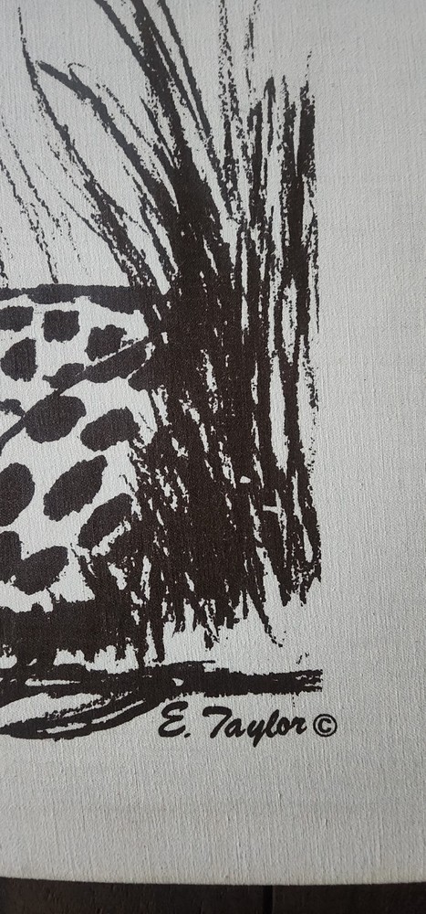 MCM Fabric Wall Art Cheetahs by E. Taylor