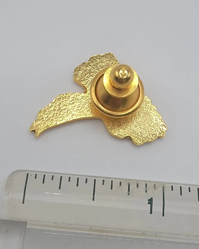 Michigan EAGLE State Lapel Hat PIN FLYING EAGLE SOARING EAGLE