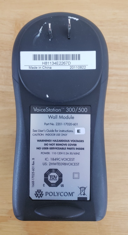 POLYCOM Voicestation 300 CONFERENCE PHONE Mint Condition, Instructions and Box