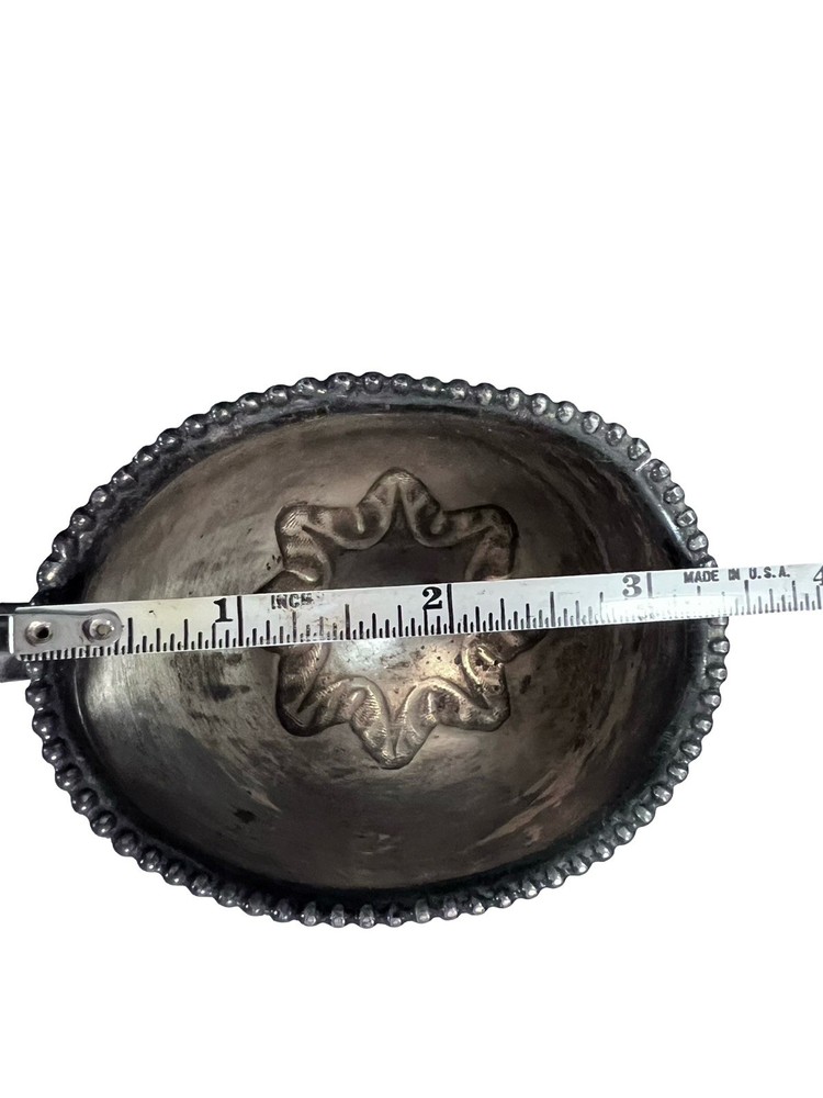 Antique Unbranded Silver Plated Wine Goblet Cup Engraving On Bottom “86”