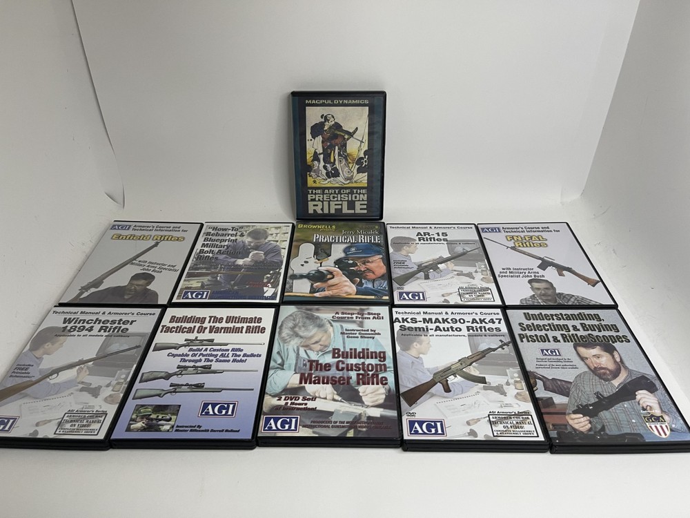 Rifle Armorers Masterclass: Precision, Custom Builds & Tactical Training 16 DVD