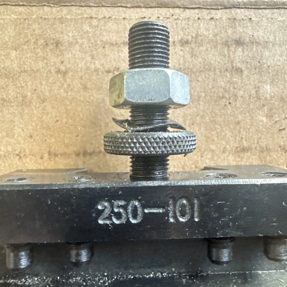 Quick Change Turning and Mini Lathe Tool Post Holder 250-101
