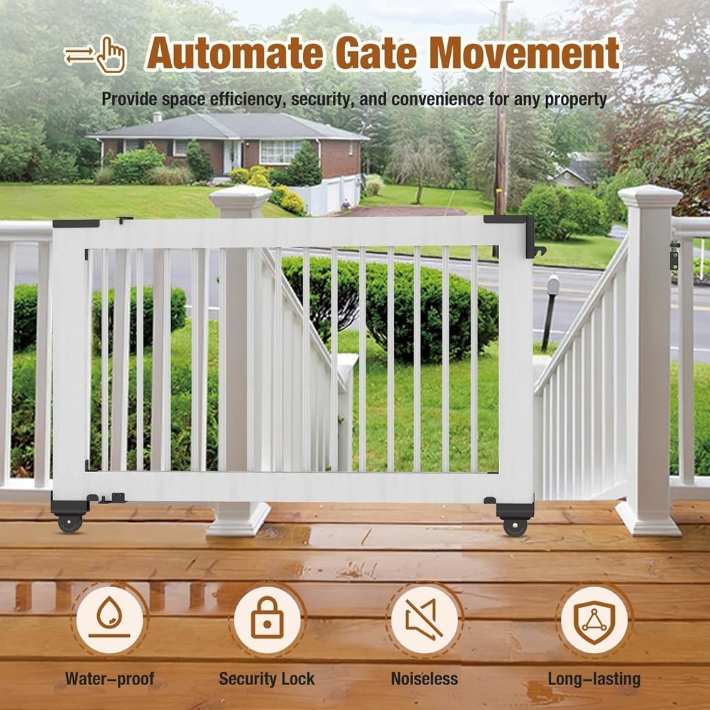 Sliding Gate Kit–Heavy Duty Sliding Gate Hardware for Smooth, Secure Gate Ope...