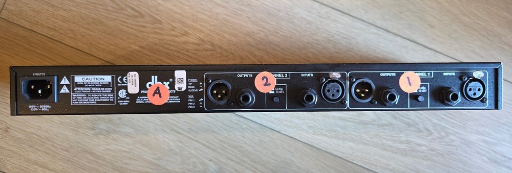 dbx AFS 224 Advanced Feedback Suppression Processor