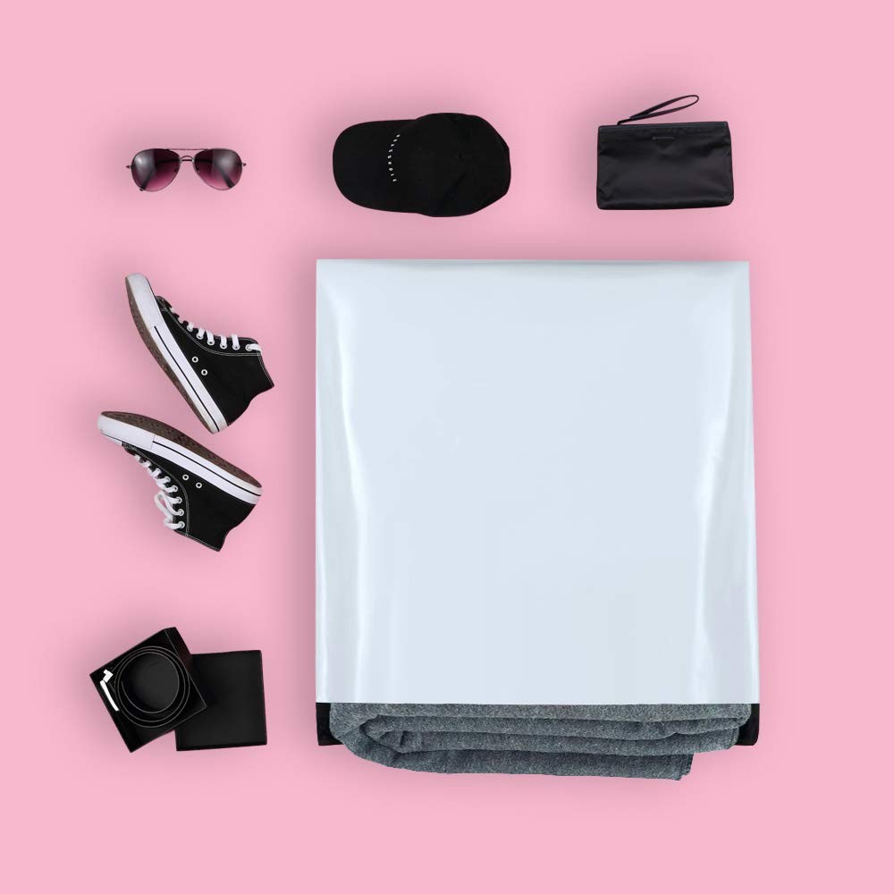 UCGOU Poly Mailers 24x24 Inch White 50 Pack Extra Large 50PC,