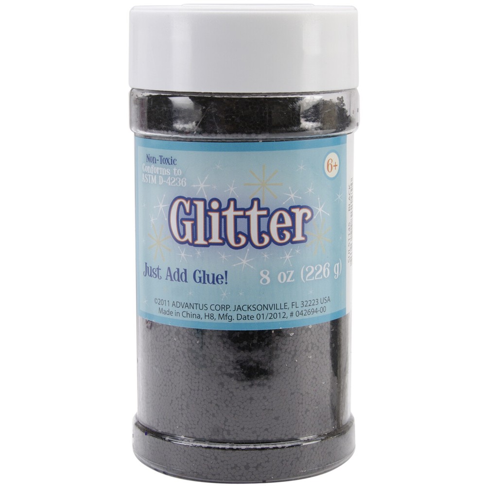 Sulyn Metallic Glitter 8oz-Black
