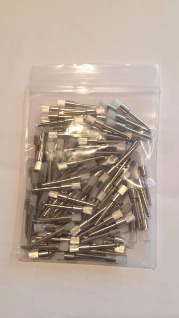 DISPOSABLE PROPHY BRUSH NYLON FLAT 100PCS