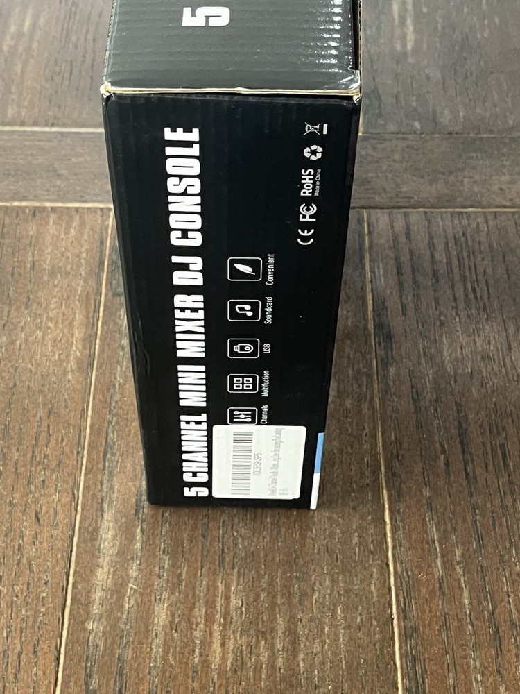 Audio Professional 5 Channel Mini Mixer DJ Console