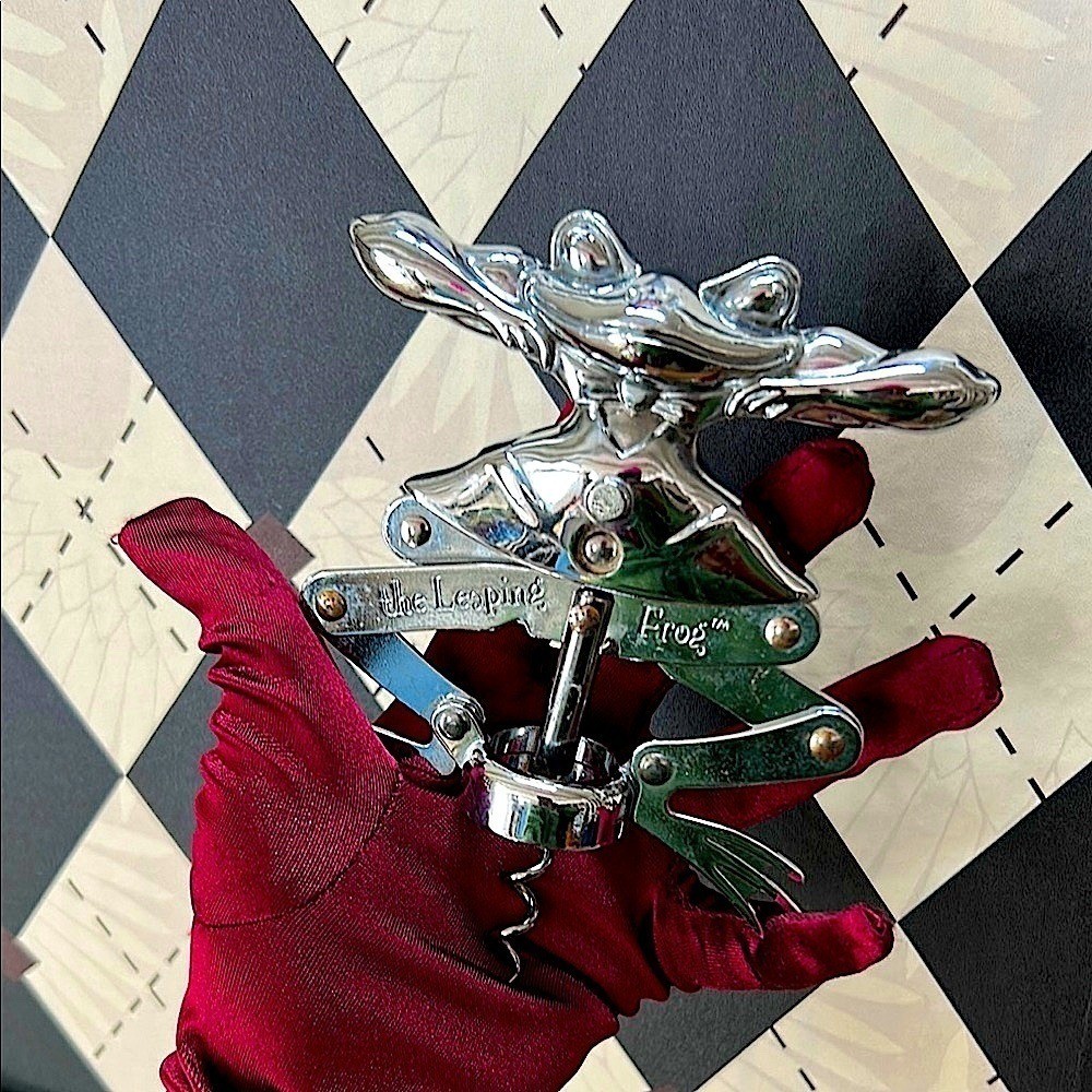 Vintage Silver Corkscrew – "The Leaping Frog"