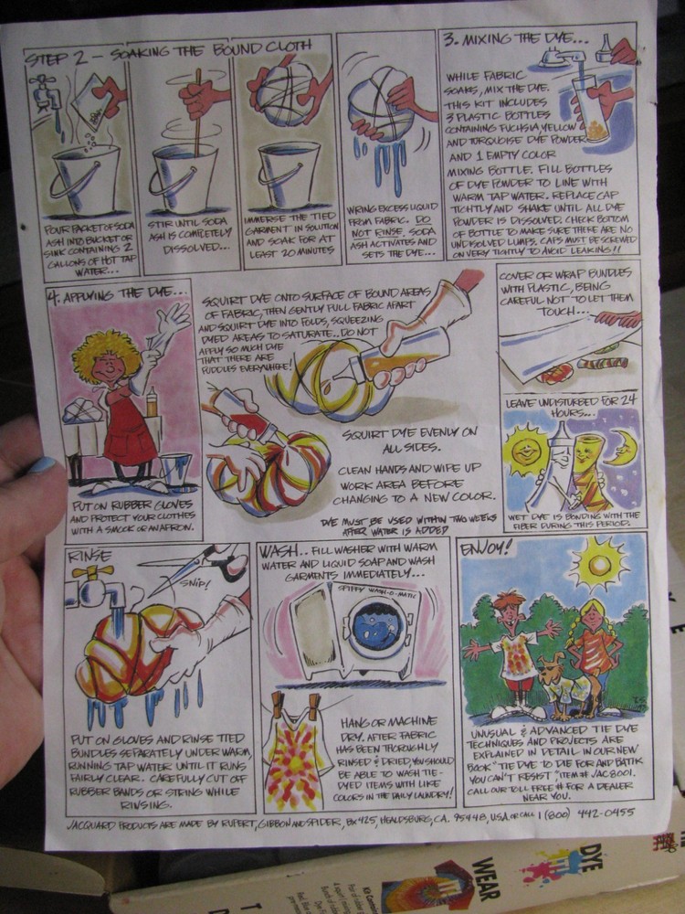 Jacquard Tie Dye Kit