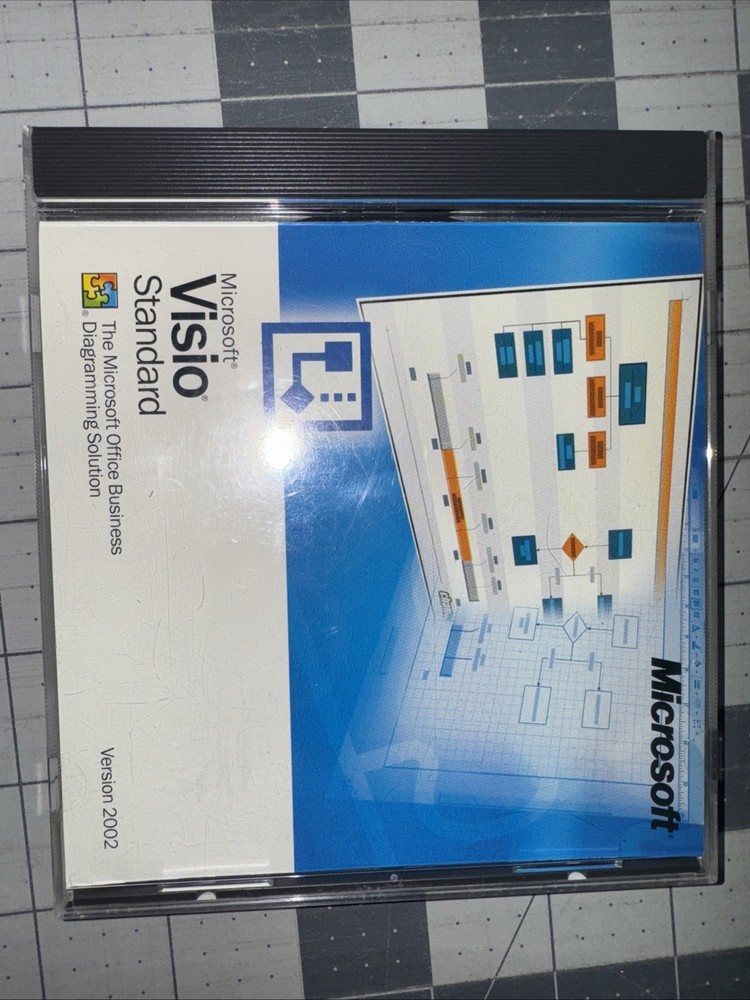 Microsoft Visio Standard Version 2002 / Reinstall With Key Win XP