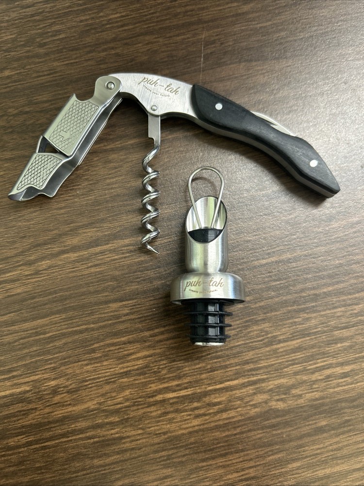 Wine Key and Bottle Stopper