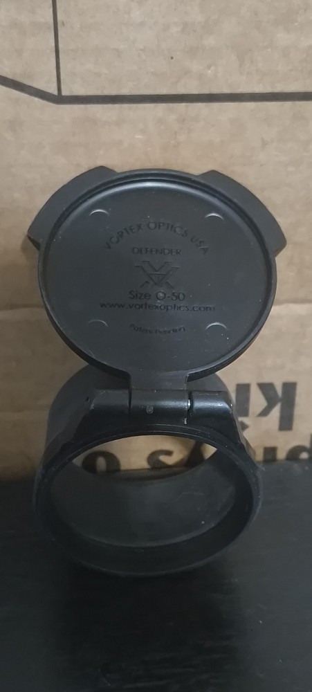 Vortex Defender Flip Cap Objective 50mm Objective Lens Size 0-50