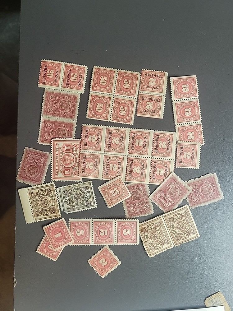 US Stock Transfer Stamps