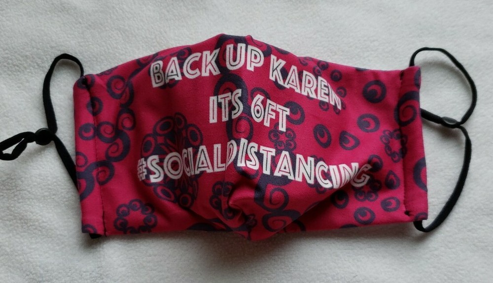 Back up Comfortable Reusable Face Mask w/Pocket PM 2.5Filter Carbon Activated