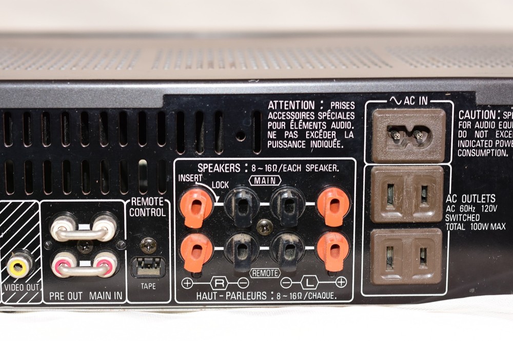 Technics SA-R310 Receiver with EUR64704 Remote. Tested, see notes.