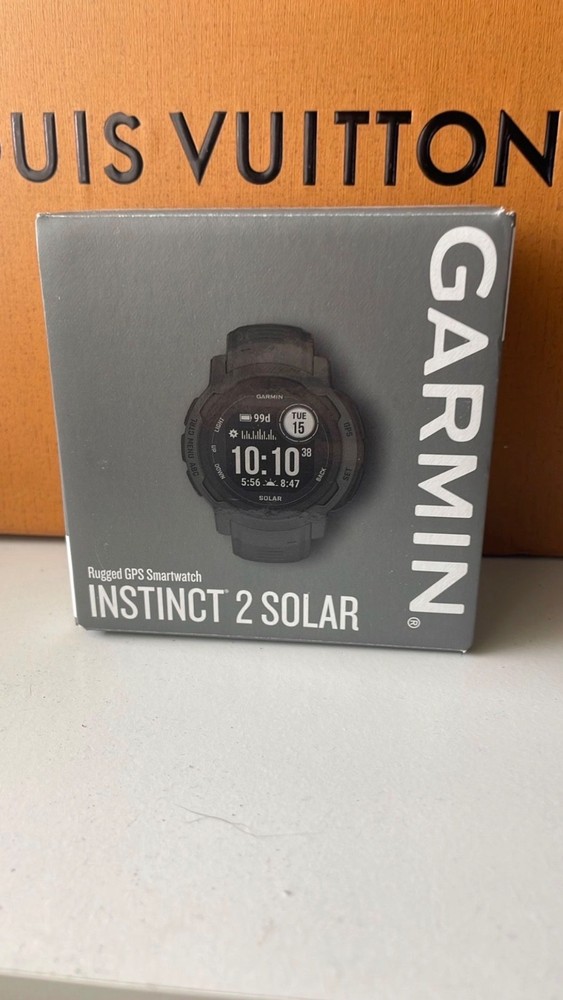 Garmin Instinct 2 Solar Tactical Edition GPS Watch - Black