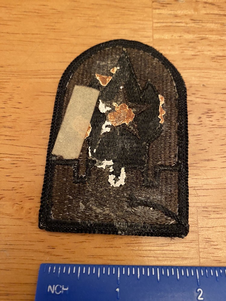 US Army Engineer Command Europe Uniform Shoulder Patch Subdued INV5353