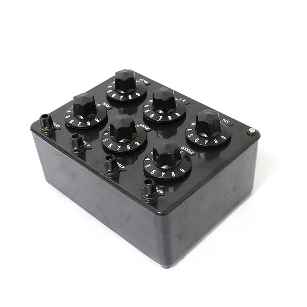 Adjusting Resistance Decade Resistor Precision DC Resistance Box 0~99.9999 kΩ