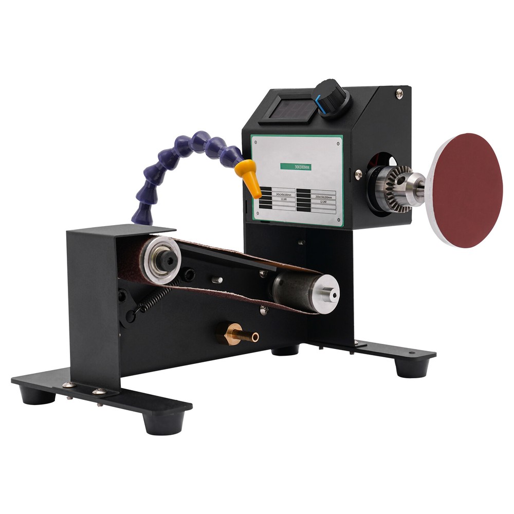 Desktop Mini Belt Sander Grinder Blade Sharpener Tool Table DIY Polishing Sander