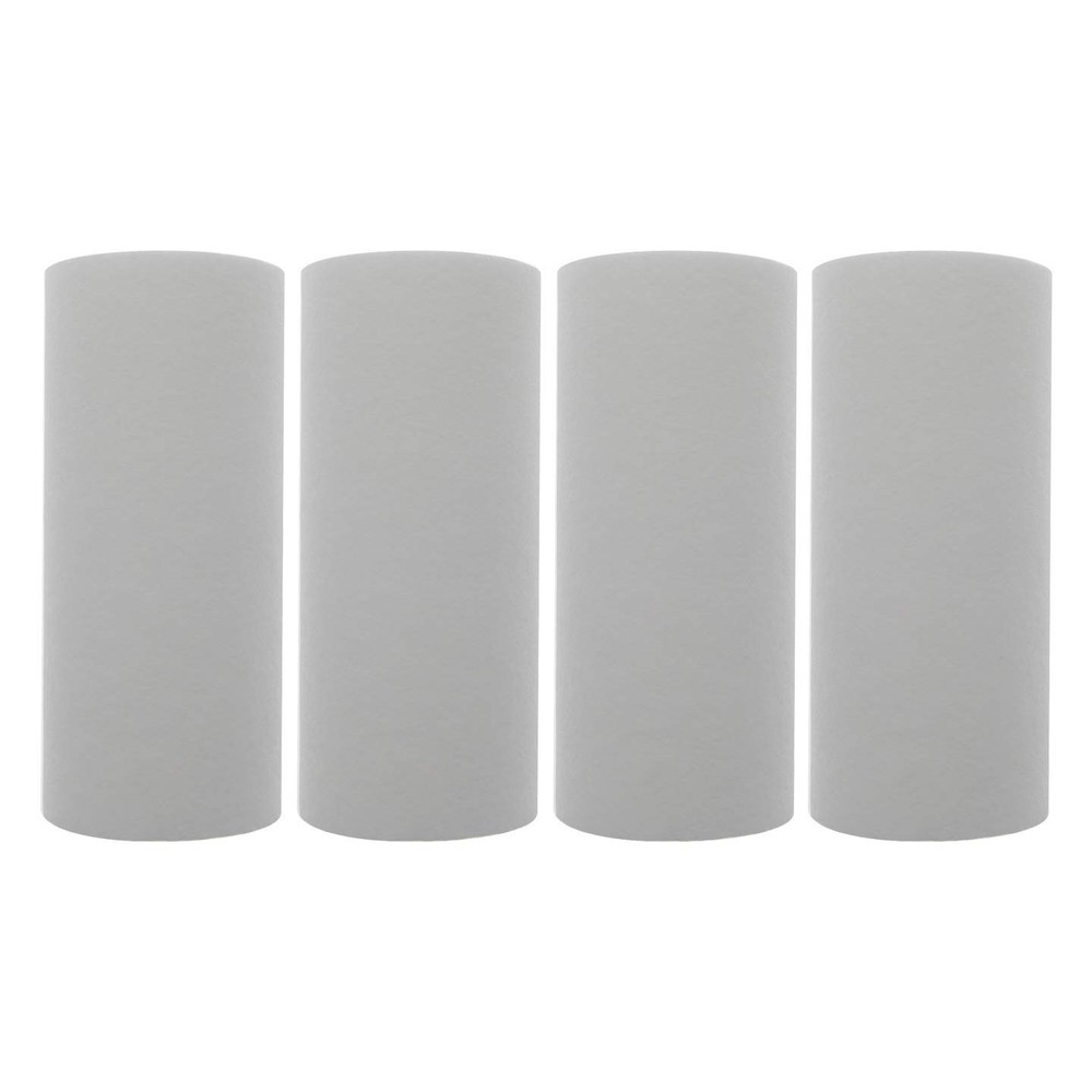 10 x 4.5 Inch SDC-45 10 Micron Polypropylene Sediment Water Filter 4 Pack