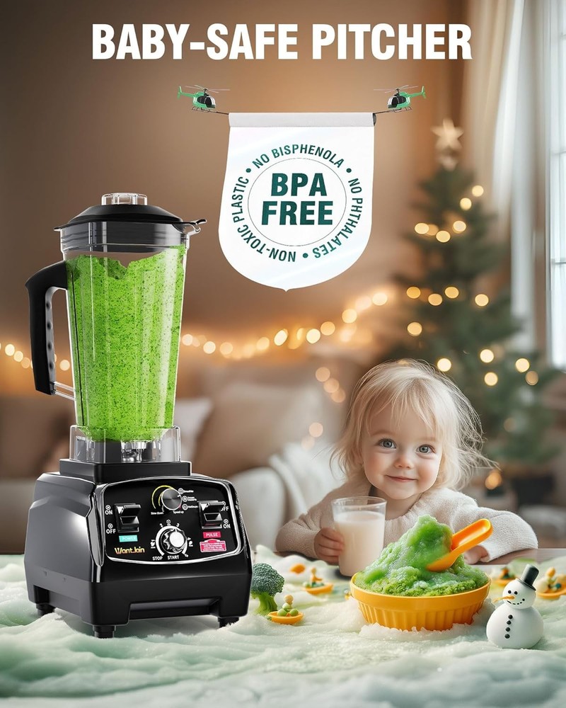 Professional Blender, 68oz Commercial Blender