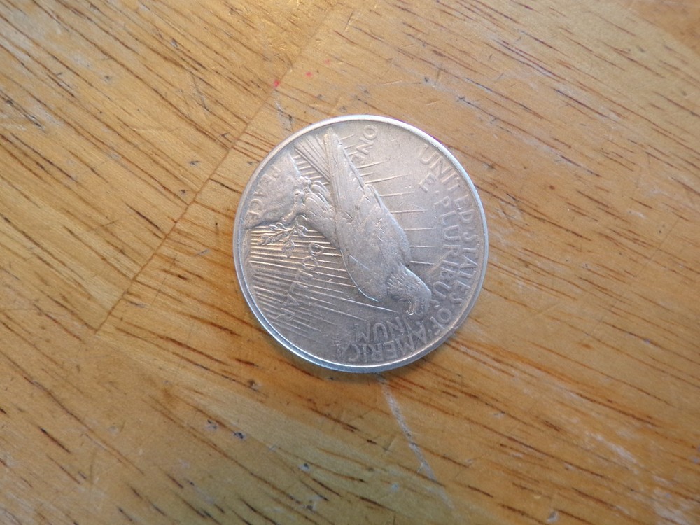 1925 Peace Dollar 90% Silver, fine