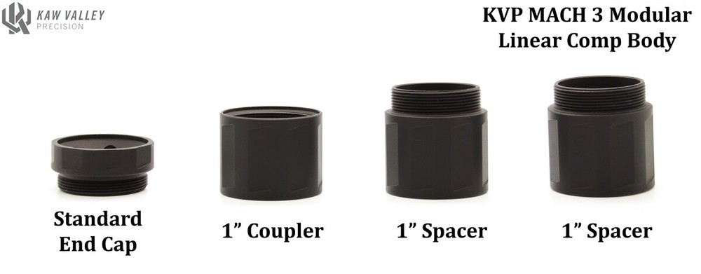 Kaw Valley Precision MACH 3 Modular Linear Comp 1" Spacer