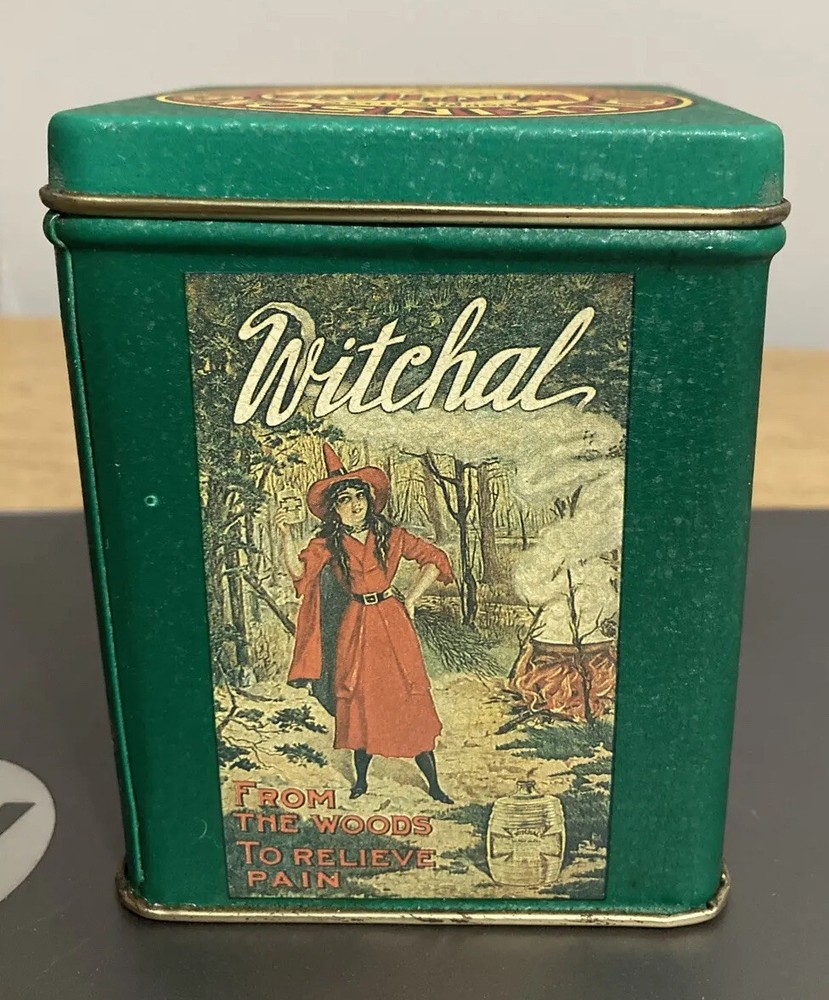 Vintage Dickinson's Double Distilled Witch Hazel Collectible Tin