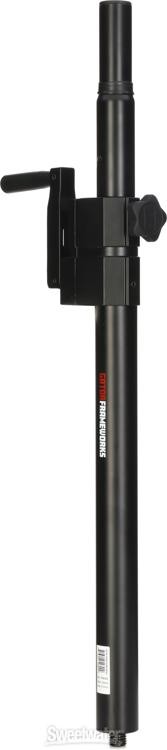 Gator Frameworks GFWSPKSUBCRNK Adjustable Speaker Pole with Hand Crank