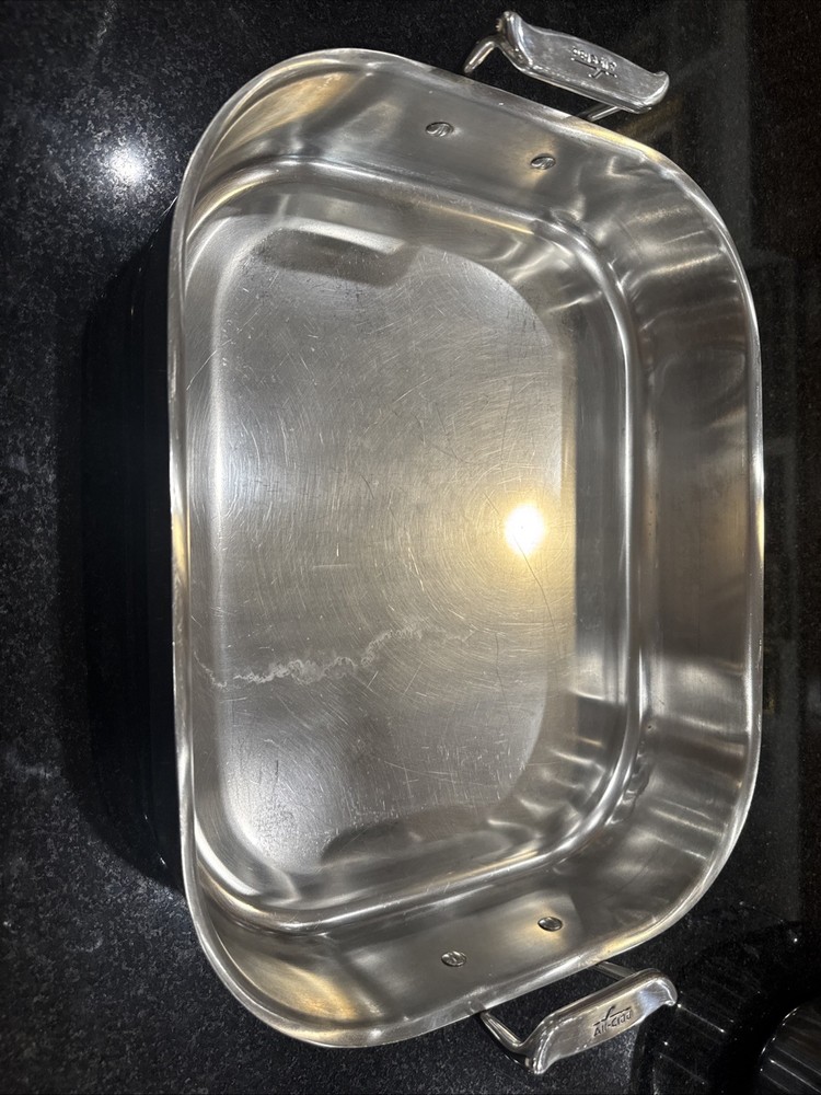 ALL-CLAD ROTI-PAN Open Rectangular ROASTING PAN 16"x13"
