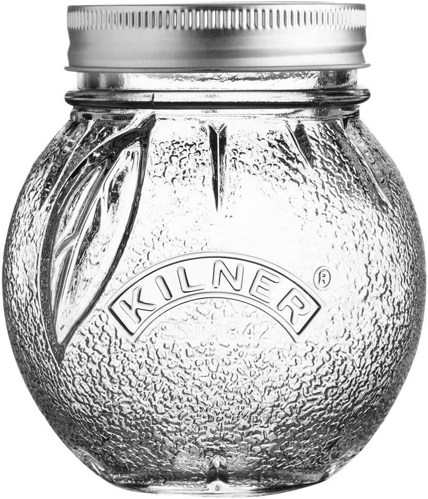 13.5 oz Orange Fruit Jar