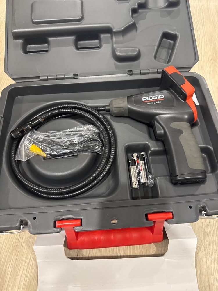 Ridgid CA-25 Micro Inspection Handheld Camera with 4 ft Waterproof Cable