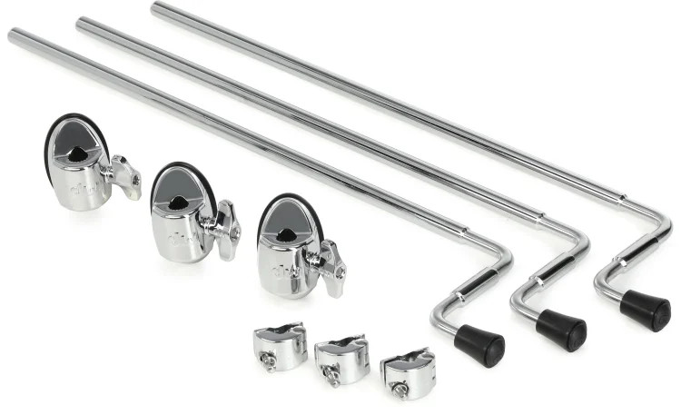 DW Floor Tom Leg Kit - Chrome